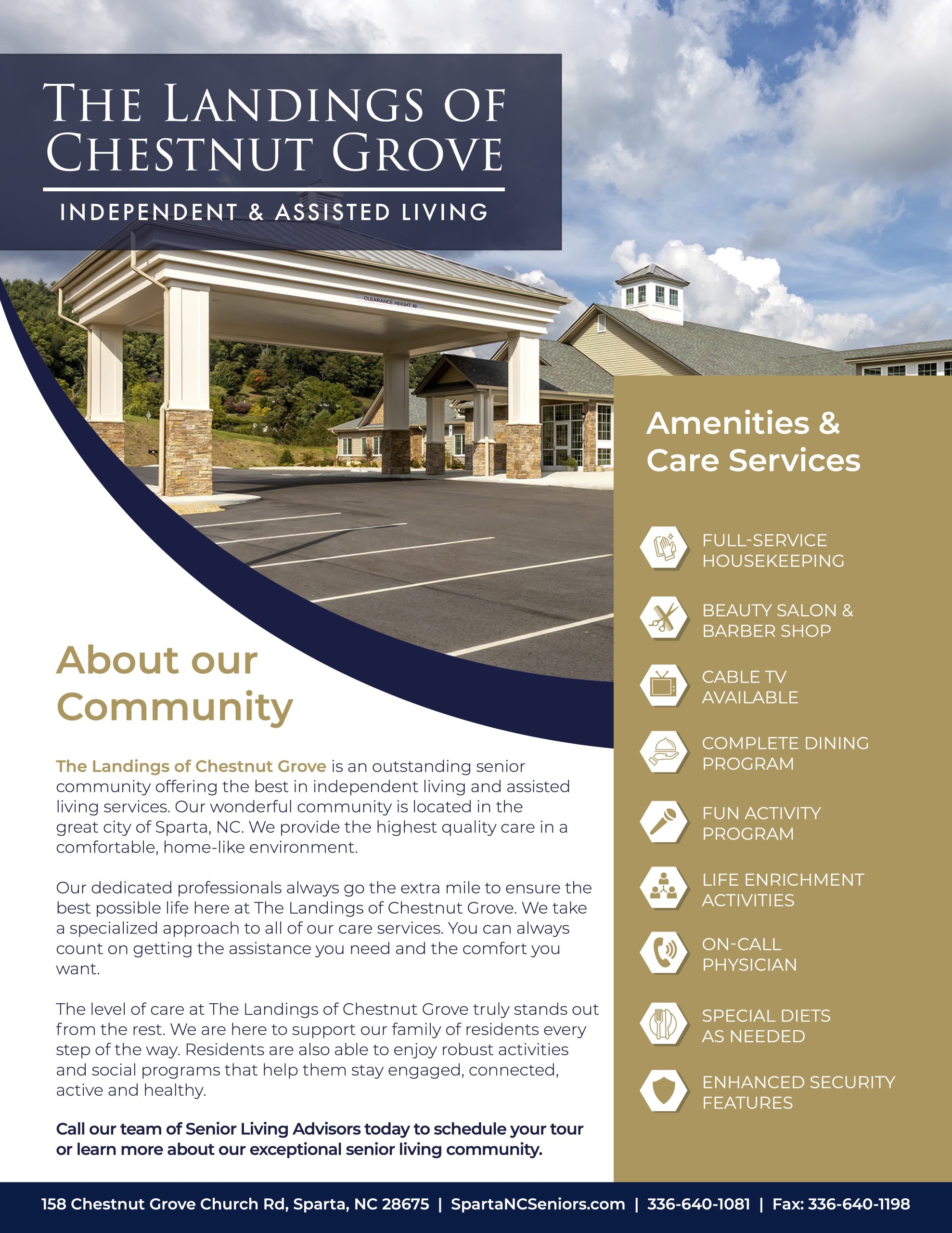 TLO Chestnut Grove - About our Services